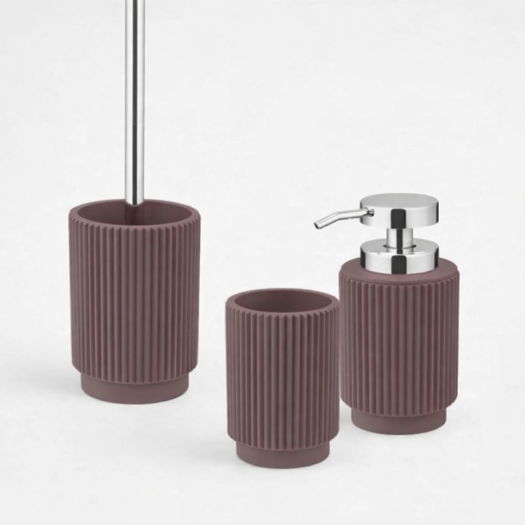 Szczotka wc RIBELLO taupe